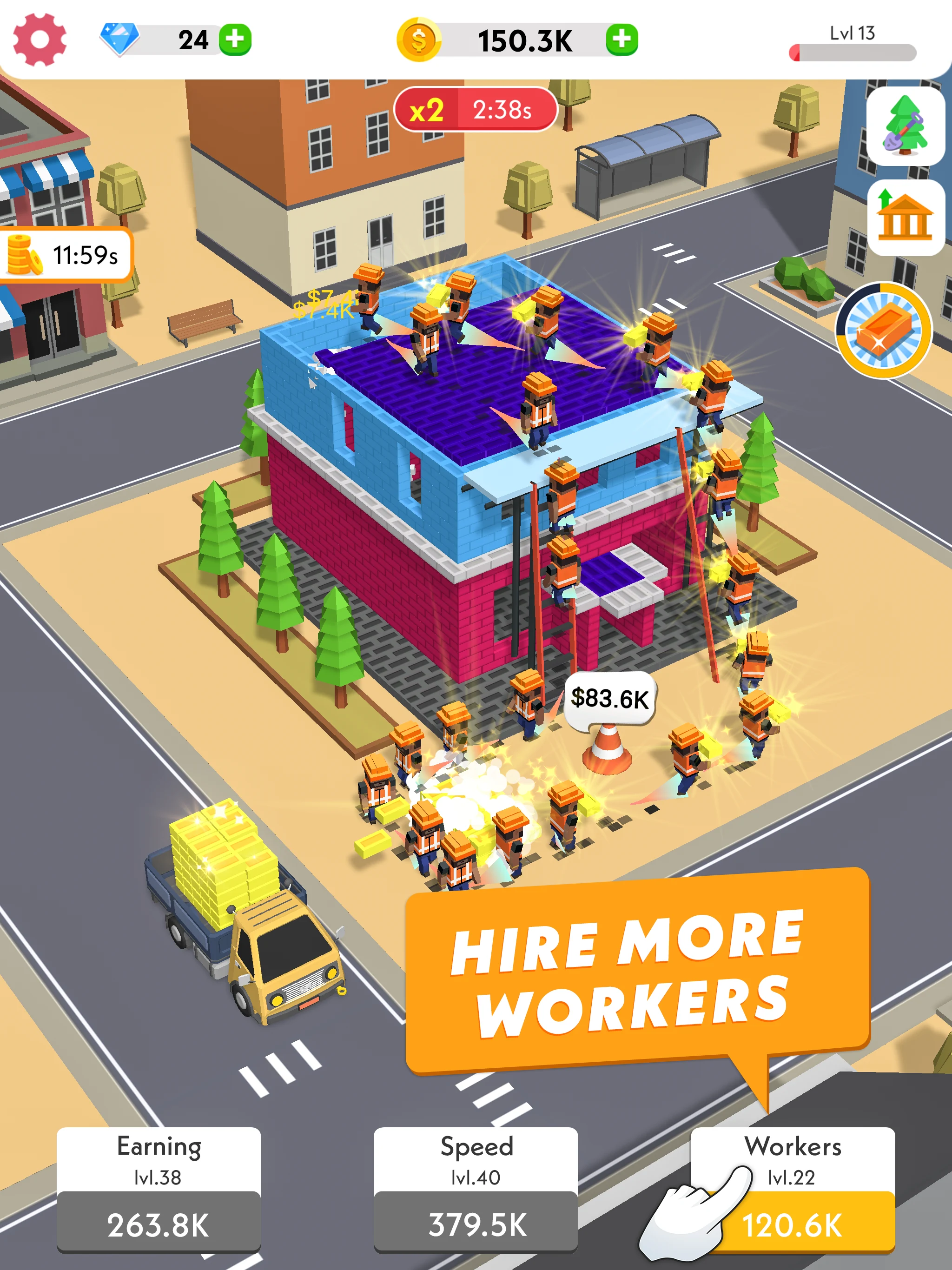 Idle Construction 3D screenshot